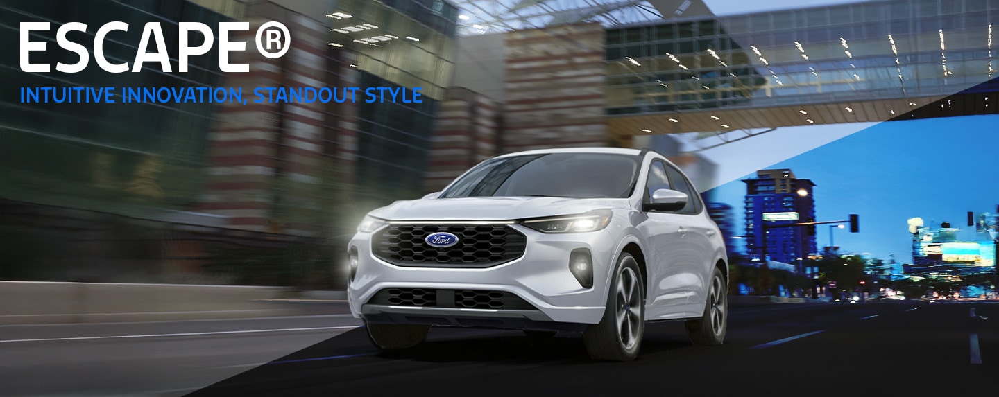 Discover Ford Escape, SUV with 1.5-liter Ecoboost engine and 8-speed automatic