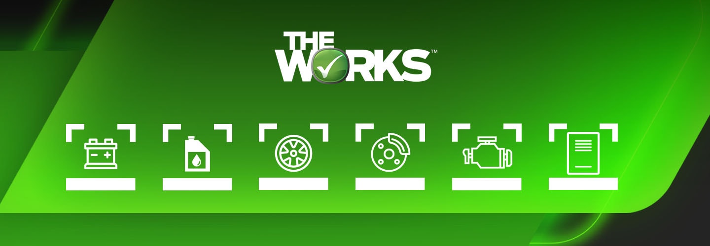 The Works, the Comprehensive Service Package to keep your Ford Vehicle performing at its best