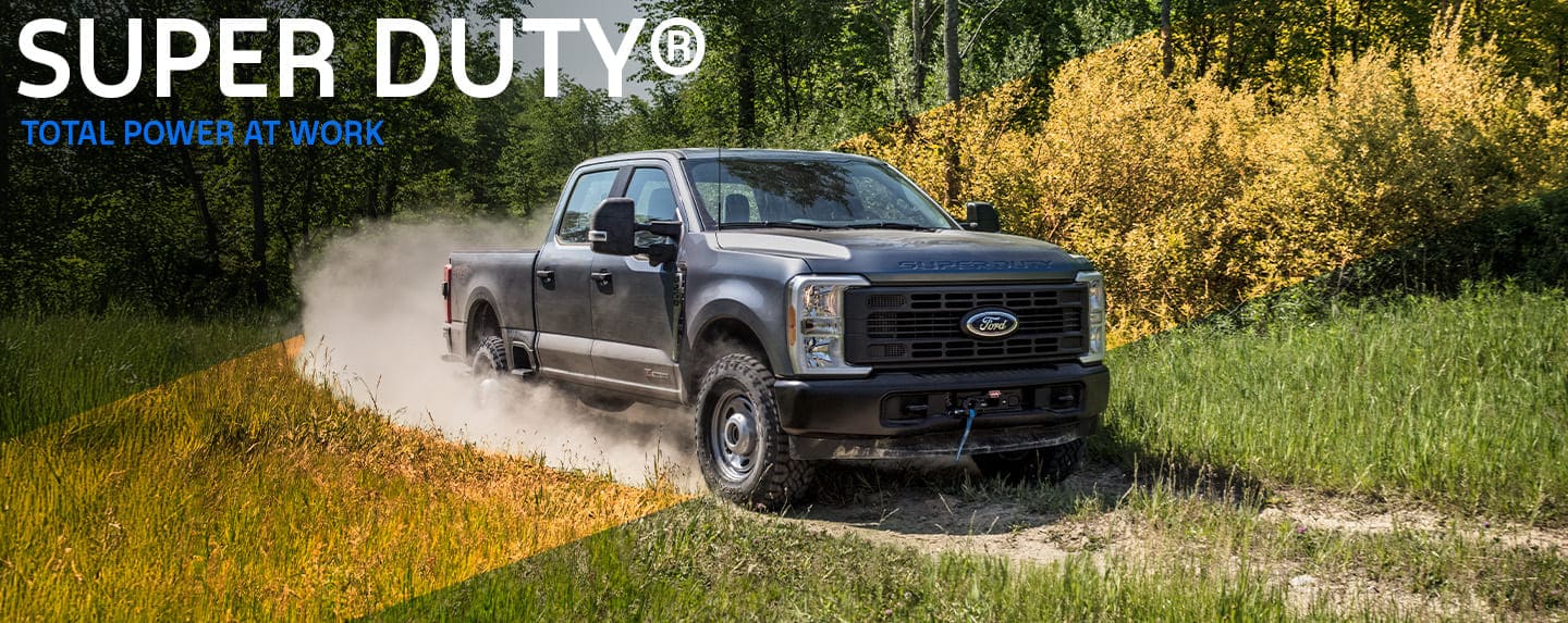 Ford Super Duty, a heavy-duty pickup trucks for tasks that requiere power and strenght