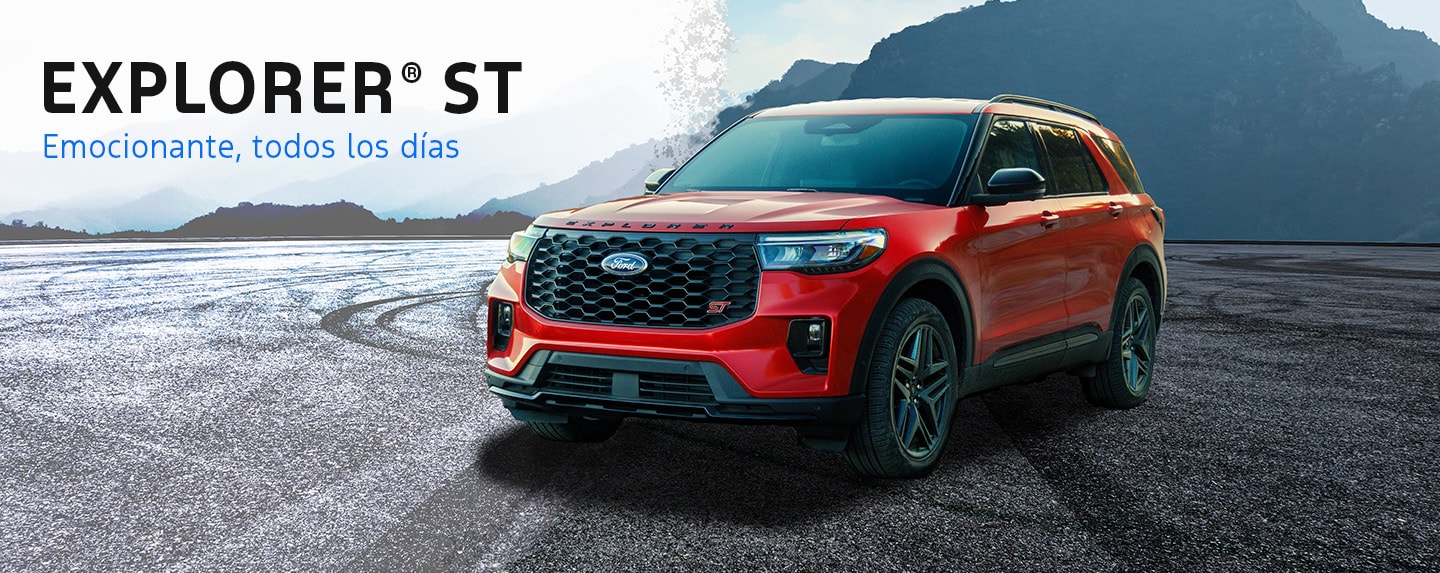 Ford Explorer ST, SUV deportiva con motor eficiente, potente y de alto desempeño para pista