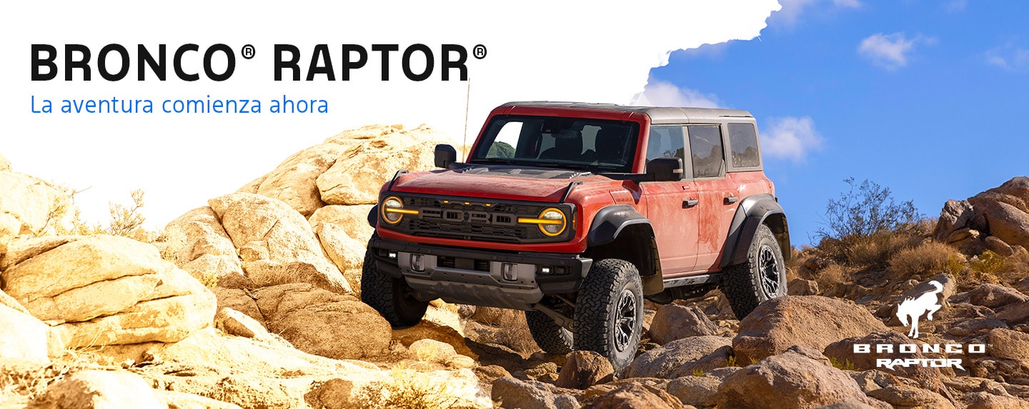 Ford Bronco Raptor, pickup deportiva y equipada para off-road y manejo extremo