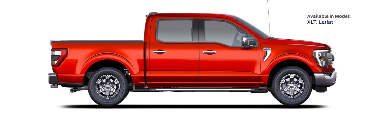 2023 Ford F-150 Stunning Work Pickup in Hot Pepper Red Metallic Tinted Clearcoat