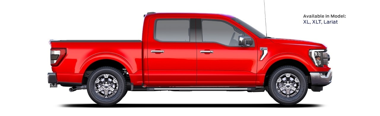 2023 Ford F-150 Stunning Work Pickup in Race Red