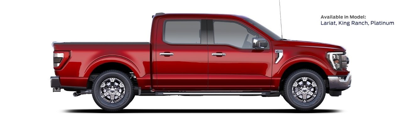 2023 Ford F-150 Stunning Work Pickup in Rapid Red Metallic Tinted Clearcoat