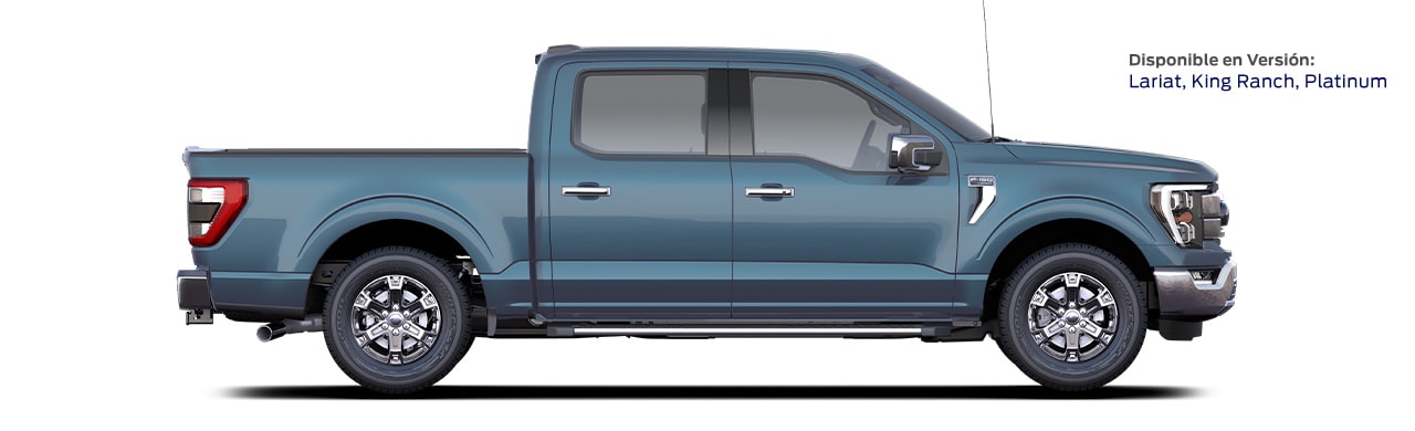 Ford F-150 2023, Camioneta Pickup de Trabajo en color Azure Gray Metallic Tri-Coat