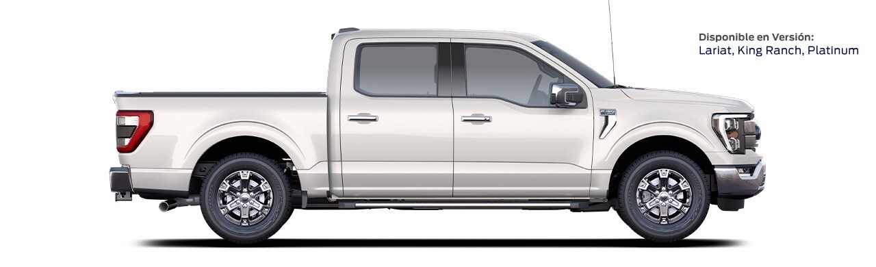Ford F-150 2023, Camioneta Pickup de Trabajo en color Star White Metallic Tri-Coat