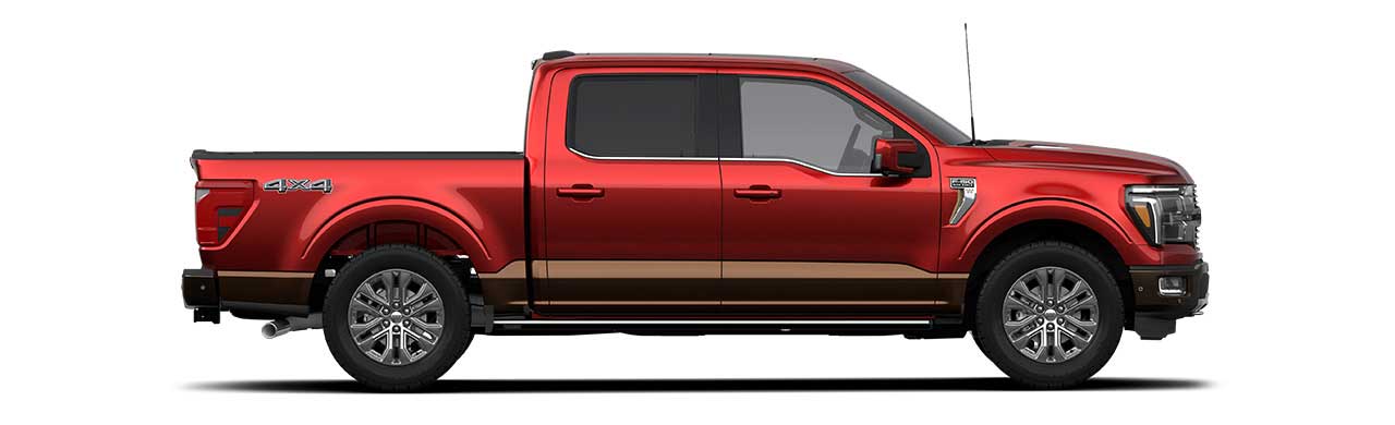 Ford F-150 2024, Camioneta Pickup Versión King Ranch en Color Star White Metallic Tri-Coat