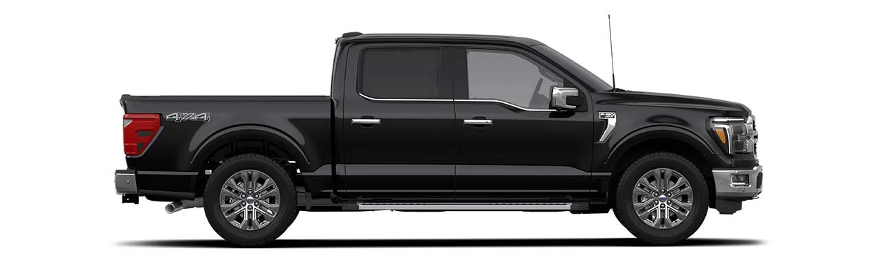 Ford F-150 2024, Camioneta Pickup Versión Lariat en Color Agate Black Metallic