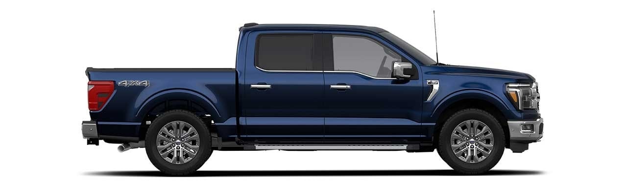 Ford F-150 2024, Camioneta Pickup Versión Lariat en Color Antimatter Blue Metallic HX