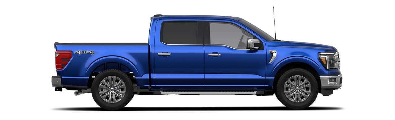 Ford F-150 2024, Camioneta Pickup Versión Lariat en Color Atlas Blue Metallic