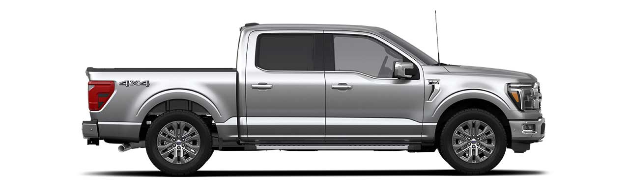 Ford F-150 2024, Camioneta Pickup Versión Lariat en Color Iconic Silver Metallic