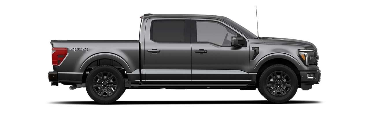 Ford F-150 2024, Camioneta Pickup Versión Platinum en Color Carbonized Gray Metallic