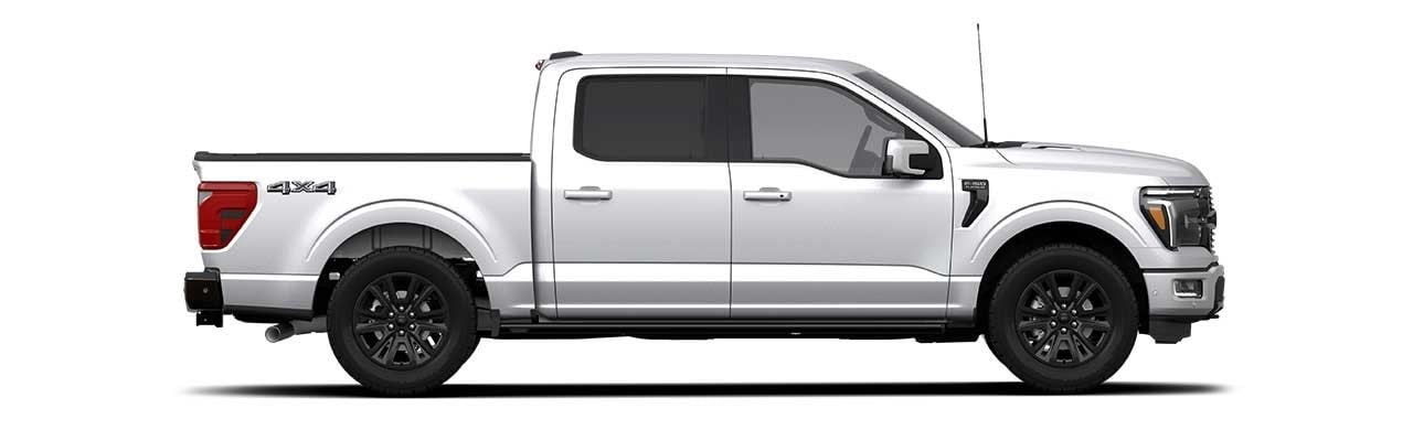 Ford F-150 2024, Camioneta Pickup Versión Platinum en Color Star White Metallic Tri-Coat