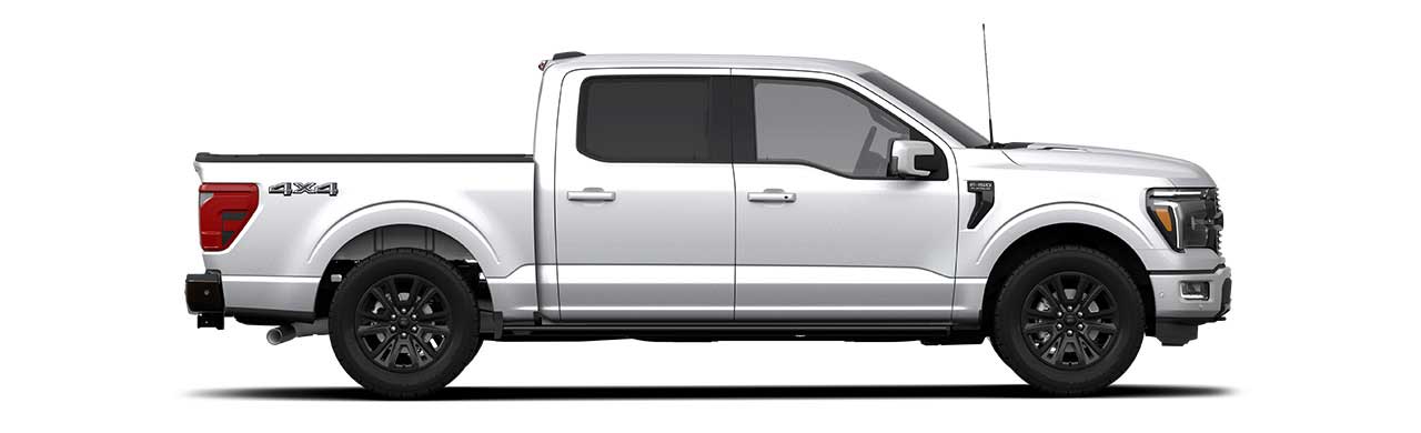 Ford F-150 2024, Camioneta Pickup Versión Platinum en Color Star White Metallic Tri-Coat