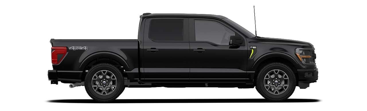 Ford F-150 2024, Camioneta Pickup Versión STX en Color Agate Black Metallic
