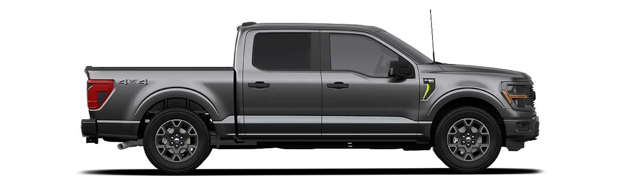 Ford F-150 2024, Camioneta Pickup Versión STX en Color Carbonized Gray Metallic