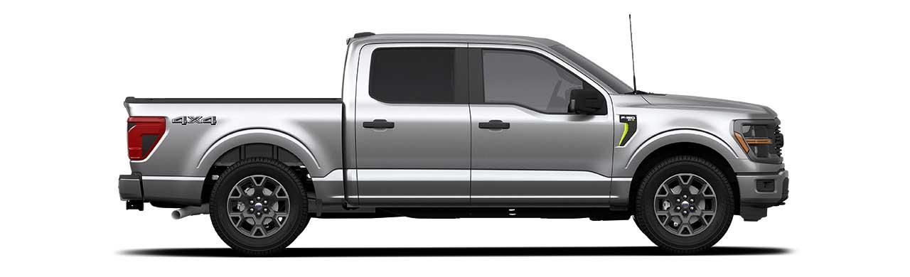 Ford F-150 2024, Camioneta Pickup Versión STX en Color Iconic Silver Metallic
