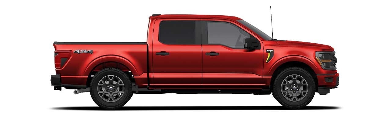 Ford F-150 2024, Camioneta Pickup Versión STX en Color Rapid Red Metallic Tinted Clearcoat