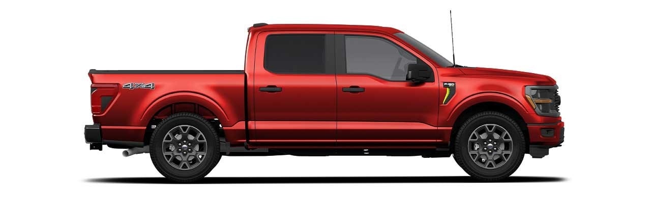 Ford F-150 2024, Camioneta Pickup Versión STX en Color Rapid Red Metallic Tinted Clearcoat
