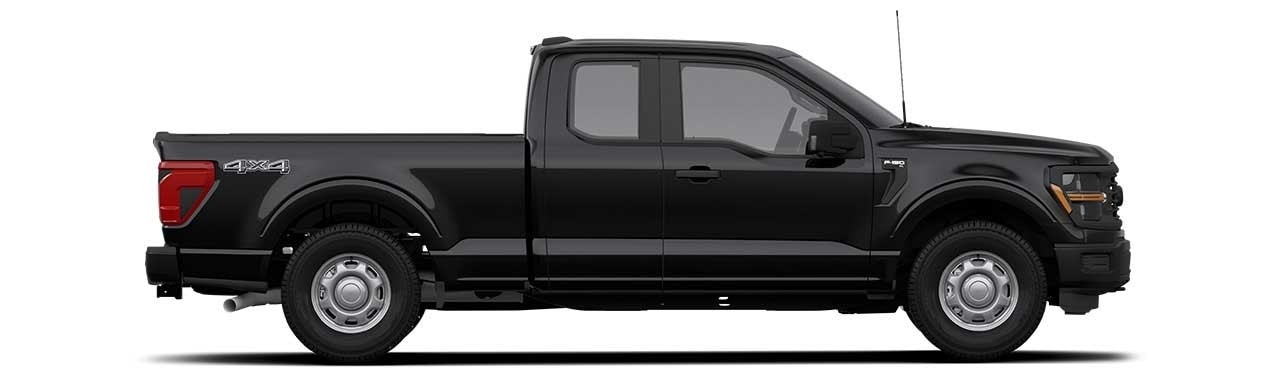 Ford F-150 2024, Camioneta Pickup Versión XL en Color Agate Black Metallic