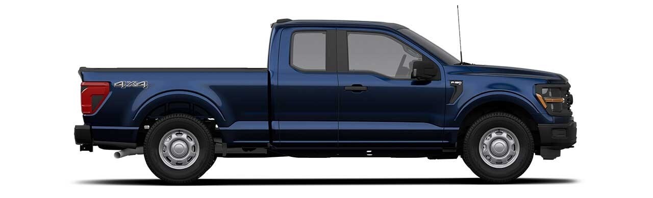 Ford F-150 2024, Camioneta Pickup Versión XL en Color Antimatter Blue Metallic