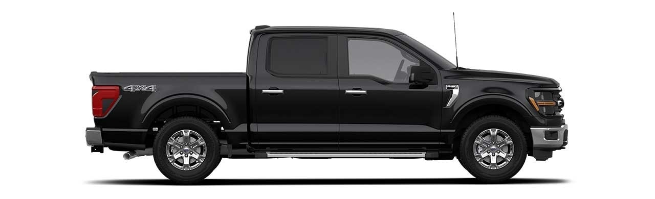Ford F-150 2024, Camioneta Pickup Versión XLT en Color Agate Black Metallic