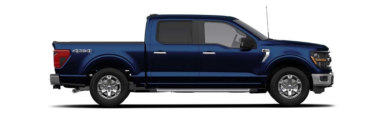 Ford F-150 2024, Camioneta Pickup Versión XLT en Color Antimatter Blue Metallic HX