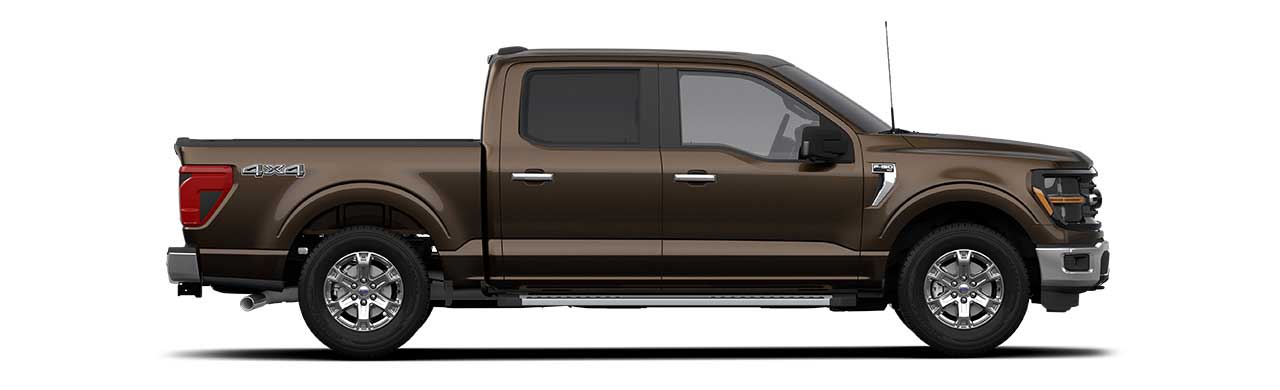 Ford F-150 2024, Camioneta Pickup Versión XLT en Color Darkened Bronze