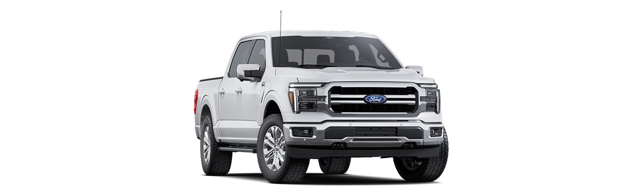 Ford F-150 Lariat 2025, pickup in Oxford White color in Puerto Rico
