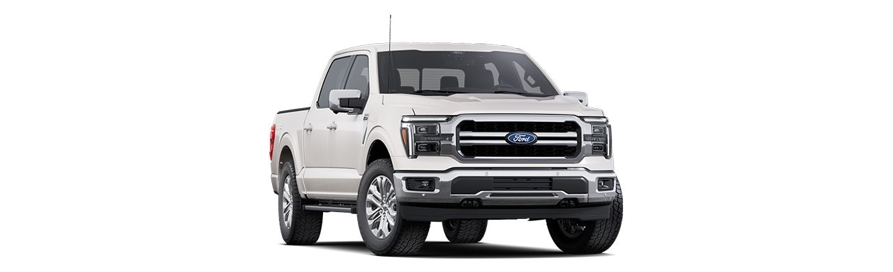 Ford F-150 Lariat 2025, pickup in Star White Metallic Tri-coat color in Puerto Rico