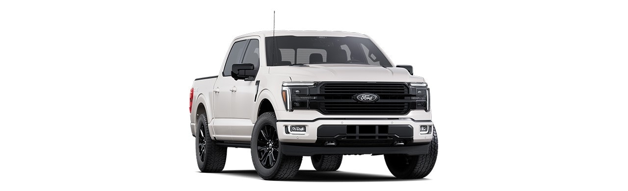 Ford F-150 Platinum 2025, pickup in Star White Metallic Tri-Coat color in Puerto Rico