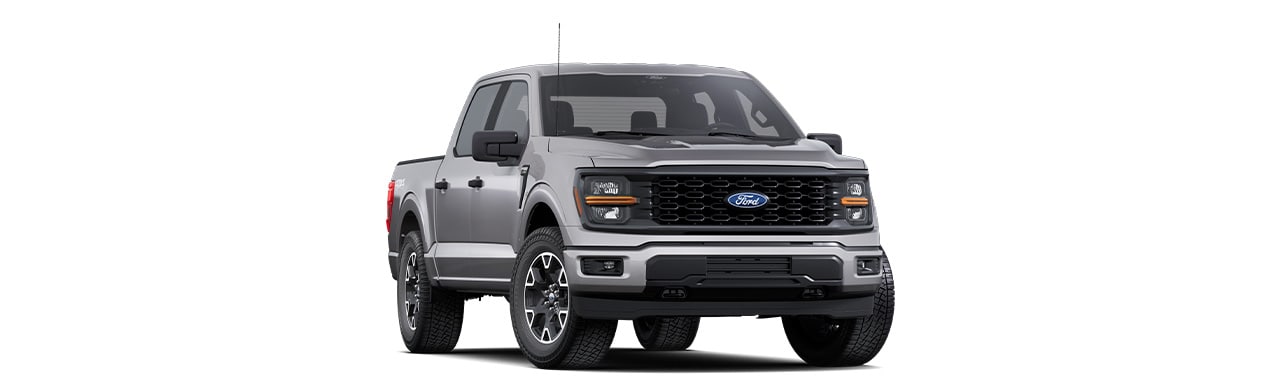 Ford F-150 STX 2025, pickup in Iconic Silver Metallic color in Puerto Rico