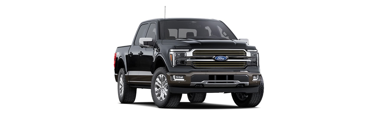 Ford F-150 King Ranch 2025, pickup in Agate Black Metallic color in Puerto Rico