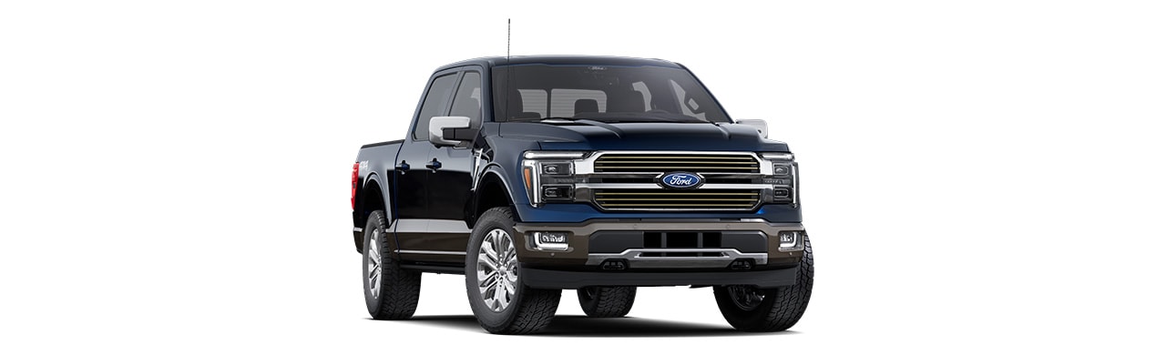 Ford F-150 King Ranch 2025, pickup in Antimatter Blue Metallic color in Puerto Rico
