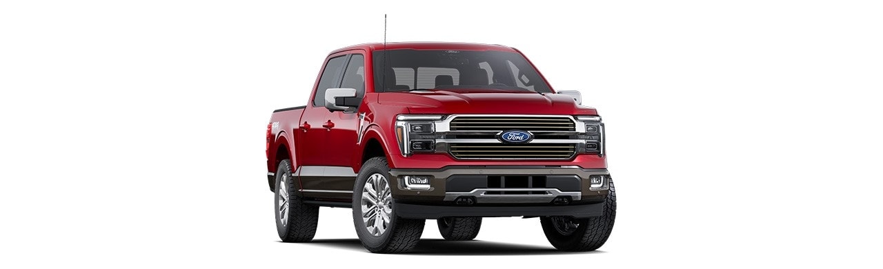 Ford F-150 King Ranch 2025, pickup in Rapid Red Metallic Tinted Clearcoat color in Puerto Rico