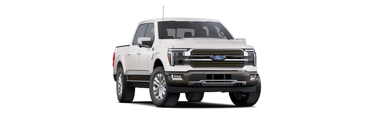 Ford F-150 King Ranch 2025, pickup in Star White Metallic Tri-Coat color in Puerto Rico