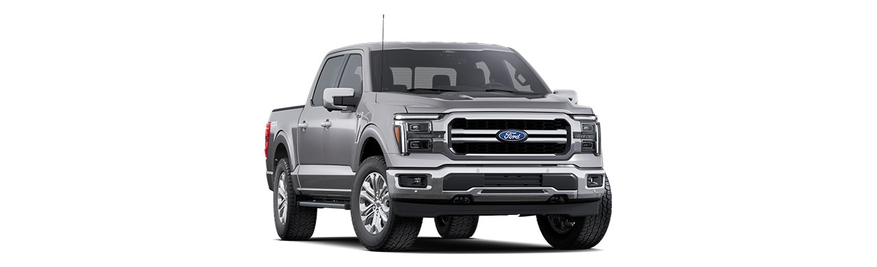 Ford F-150 Lariat 2025, pickup in Iconic Silver color in Puerto Rico