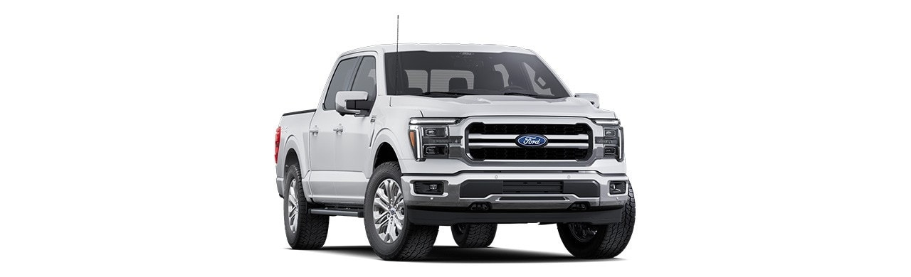Ford F-150 Lariat 2025, pickup in Oxford White color in Puerto Rico