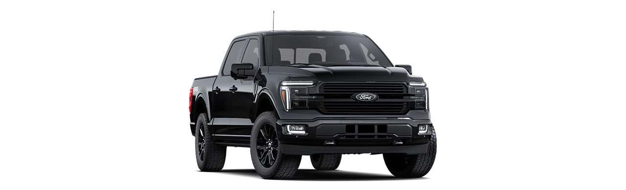 Ford F-150 Platinum 2025, pickup in Agate Black Metallic color in Puerto Rico