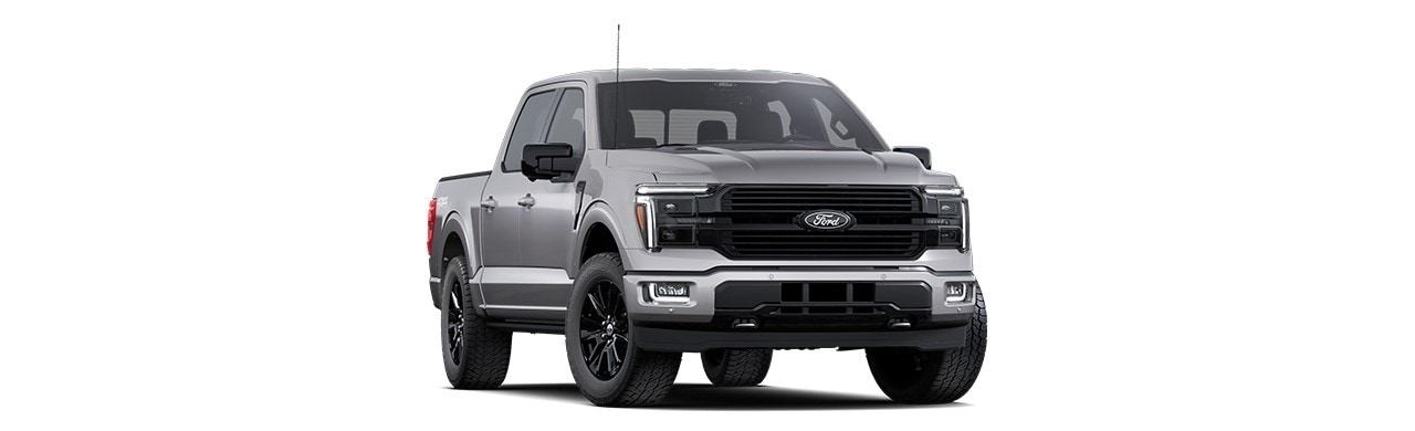 Ford F-150 Platinum 2025, pickup in Iconic Silver Metallic color in Puerto Rico