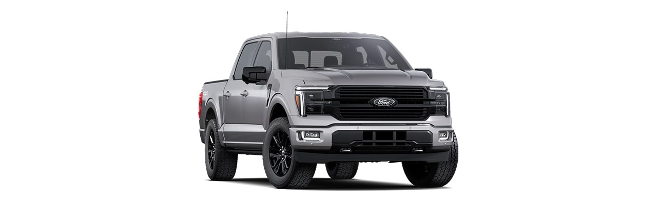 Ford F-150 Platinum 2025, pickup in Iconic Silver Metallic color in Puerto Rico
