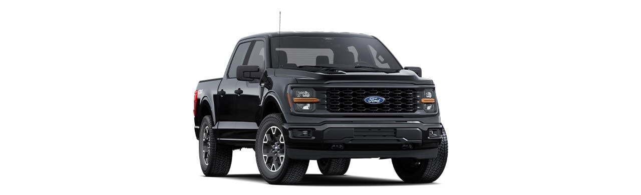 Ford F-150 STX 2025, pickup in Agate Black Metallic color in Puerto Rico