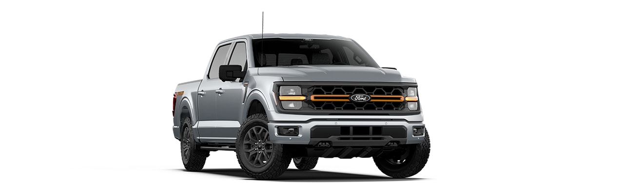 Ford F-150 Tremor 2025, pickup in Iconic Silver Metallic color in Puerto Rico