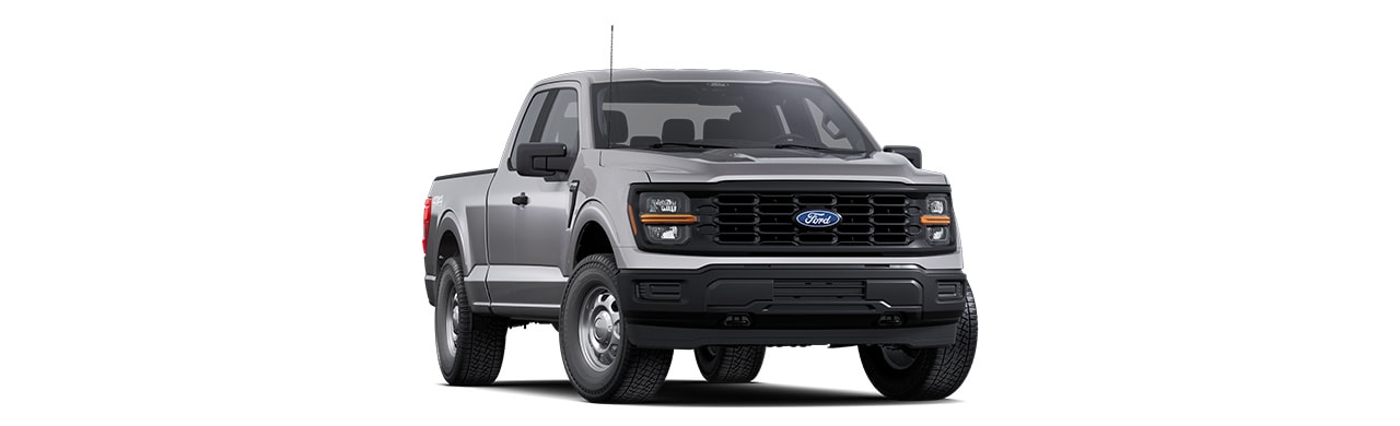 Ford F-150 XL 2025, pickup in Iconic Silver Metallic color in Puerto Rico