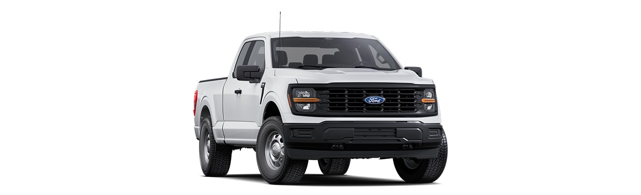 Ford F-150 XL 2025, pickup in Oxford White color in Puerto Rico