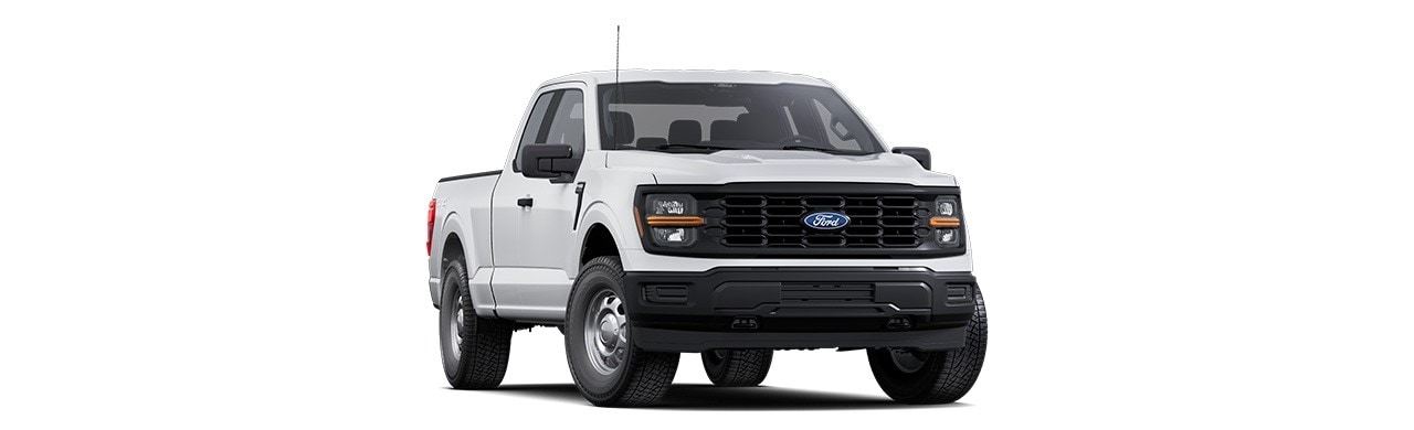 Ford F-150 XL 2025, pickup in Oxford White color in Puerto Rico