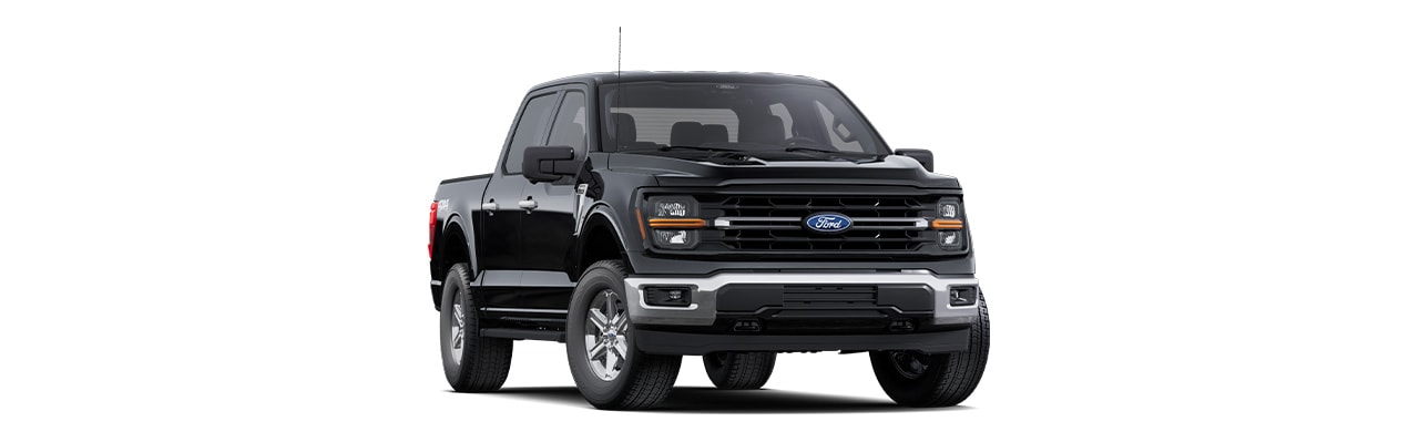 ford F-150 XLT 2025, pickup in Agate Black Metallic color in Puerto Rico