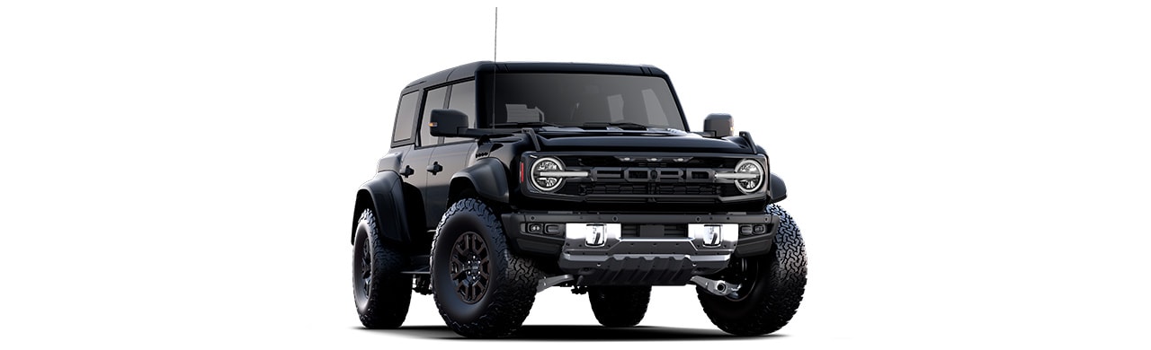Ford Bronco Raptor 2025, 4x4 off-road in Shadow Black