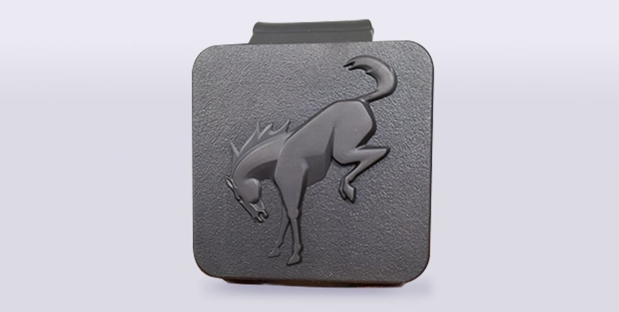 Conoce Accesorios Ford Bronco en PR, enchufe de enganche de Goma, con Logo de Bronco