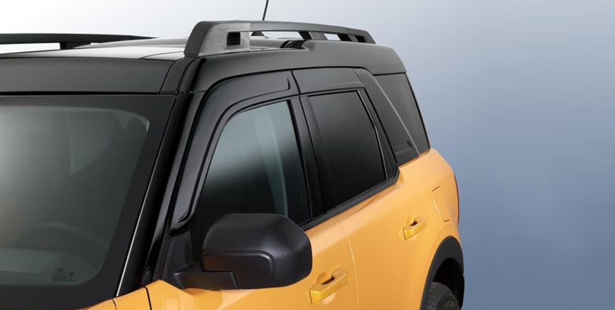 Conoce Accesorios Ford Bronco en PR, Deflectores para Ventanas laterales Perfil Bajo, Color Humo